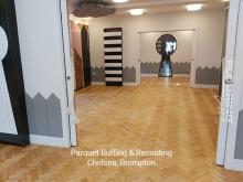 Parquet buffing & recoating in Chelsea 5
