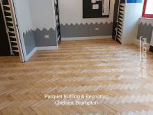 Parquet buffing & recoating in Chelsea 8