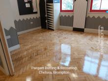 Parquet buffing & recoating in Chelsea 9