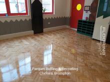 Parquet buffing & recoating in Chelsea 10