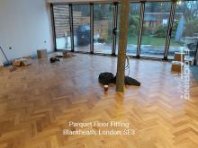 Parquet floor fitting in Blackheath 5