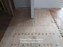 Parquet floor fitting in Peckham 3