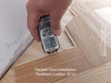 Parquet floor fitting in Peckham 5