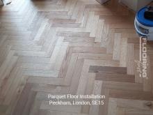 Parquet floor fitting in Peckham 18
