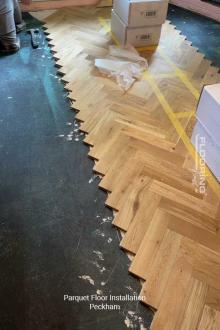 Parquet floor installation Peckham