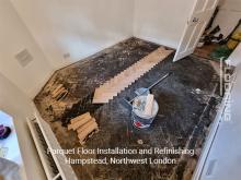 Parquet Floor Installation and Refinishing in Hampstead, Northwest London 1