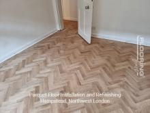 Parquet Floor Installation and Refinishing in Hampstead, Northwest London 9