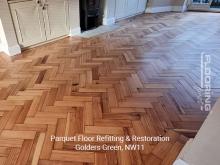 Parquet Floor Refitting & Restoration in Golders Green 3