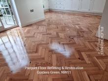 Parquet Floor Refitting & Restoration in Golders Green 8