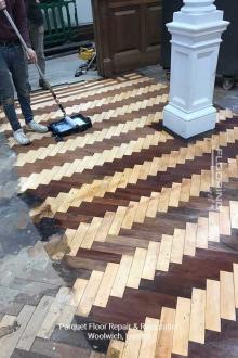 Parquet floor repair & restoration in Woolwich 8