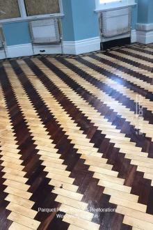 Parquet floor repair & restoration in Woolwich 9