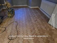 Parquet floor sanding, repair & lacquering 2