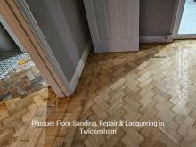 Parquet floor sanding, repair & lacquering 3