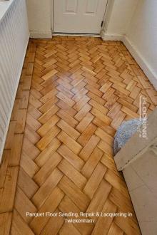Parquet floor sanding, repair & lacquering 6