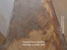 Parquet floor sanding & restoration in Uxbridge 2