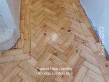 Parquet floor sanding & restoration in Uxbridge 3