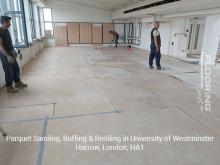 Parquet sanding, buffing & reoiling in Harrow 2