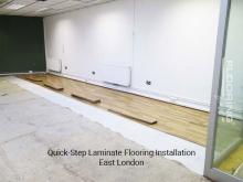 QuickStep Laminate Flooring Installation in East London 3