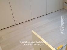 QuickStep vinyl installation in Chiswick 5