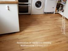 Restoration of hardwood flooring in Walthamstow