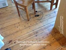 Thorough floorboards restoration project in Wandsworth