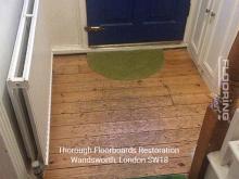 Thorough floorboards restoration project in Wandsworth 2