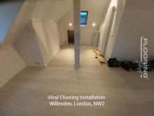 Vinyl flooring installation in Willesden 5