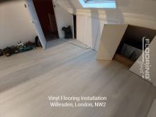 Vinyl flooring installation in Willesden 6