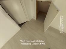 Vinyl flooring installation in Willesden 7
