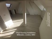 Vinyl flooring installation in Willesden 8