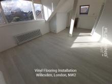 Vinyl flooring installation in Willesden 9