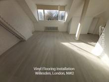 Vinyl flooring installation in Willesden 10