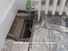 Wood floor & stairs repair and refinishing in East London 1