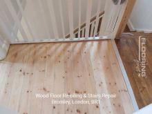 Wood floor re-oiling & stairs repair in Bromley 5