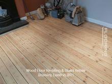 Wood floor re-oiling & stairs repair in Bromley 6