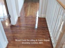 Wood floor re-oiling & stairs repair in Bromley 7