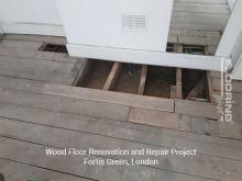 Wood floor renovation and repair in Fortis Green 1