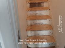 Wood floor repair & sanding in Stoke Newington 4