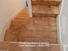Wood floor repair & sanding in Stoke Newington 6
