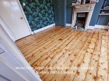 Wood floor repair, gap filling and floor sanding in Norbury 5