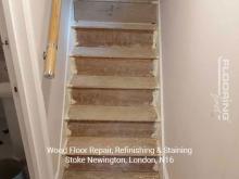 Wood floor repair, refinishing & staining in Stoke Newington 1