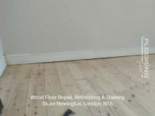 Wood floor repair, refinishing & staining in Stoke Newington 3