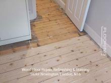 Wood floor repair, refinishing & staining in Stoke Newington 4