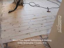 Wood floor repair, refinishing & staining in Stoke Newington 5