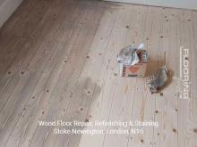 Wood floor repair, refinishing & staining in Stoke Newington 6