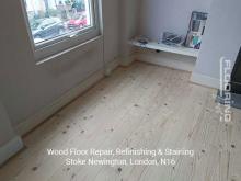 Wood floor repair, refinishing & staining in Stoke Newington 7