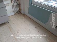 Wood floor repair, refinishing & staining in Stoke Newington 8