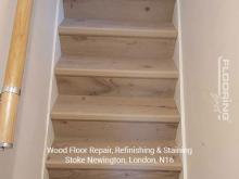 Wood floor repair, refinishing & staining in Stoke Newington 11