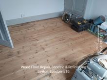 Wood floor repair, sanding & refinishing in Leyton 2
