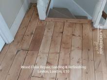 Wood floor repair, sanding & refinishing in Leyton 3